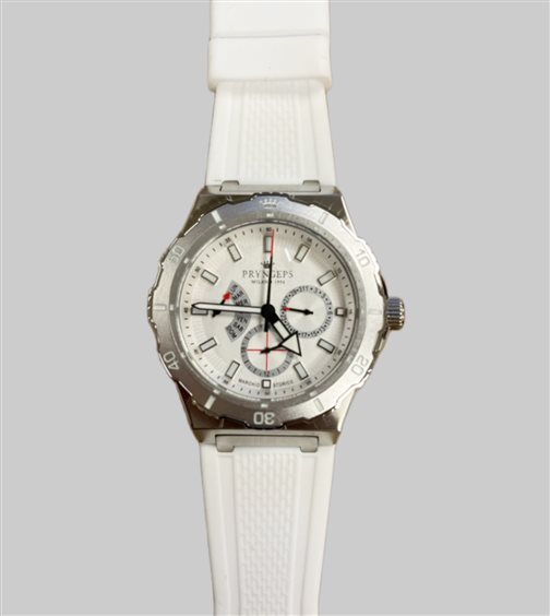 Armbanduhr Pryngeps JAMAICA in Stahl A1216 BIANCO - A1216 BIANCO